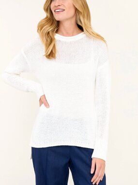 HIHO Relaxed Crew Sweater - Cream